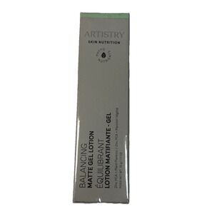 Amway Artistry Skin Nutrition Balancing Matte Gel Lotion Skincare New 1.7 Oz